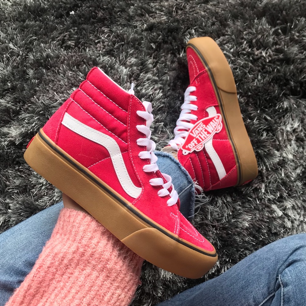 Vans old skool high platform size 7.5 - Picture 4 of 8